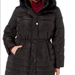 Rachel Roy Black Puffer Coat +a gift